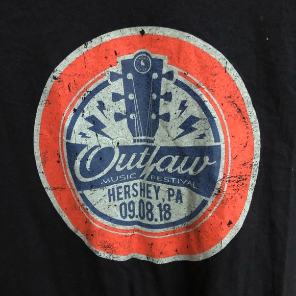 Outlaw Music Festival Willie Nelson T-Shirt Small - Picture 2 of 6